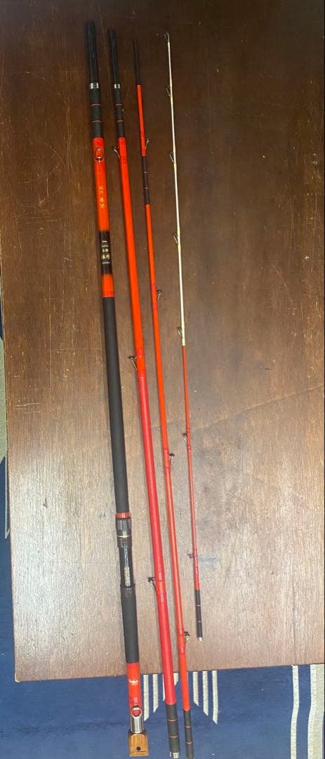 ダイコー　伝承　朱竿　500MH フルフィールド　石鯛　美品　Daikoh