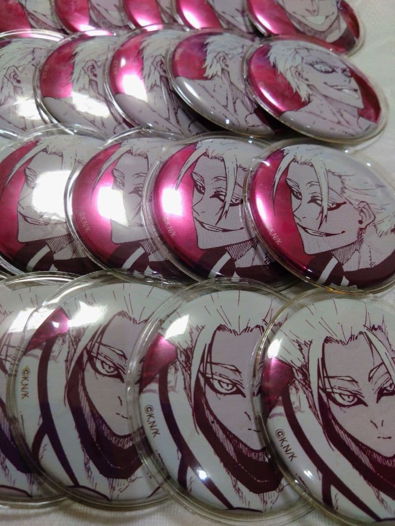 ブルーロック ブルロ展 士道龍聖 推しキャラ 缶バッジ 80個