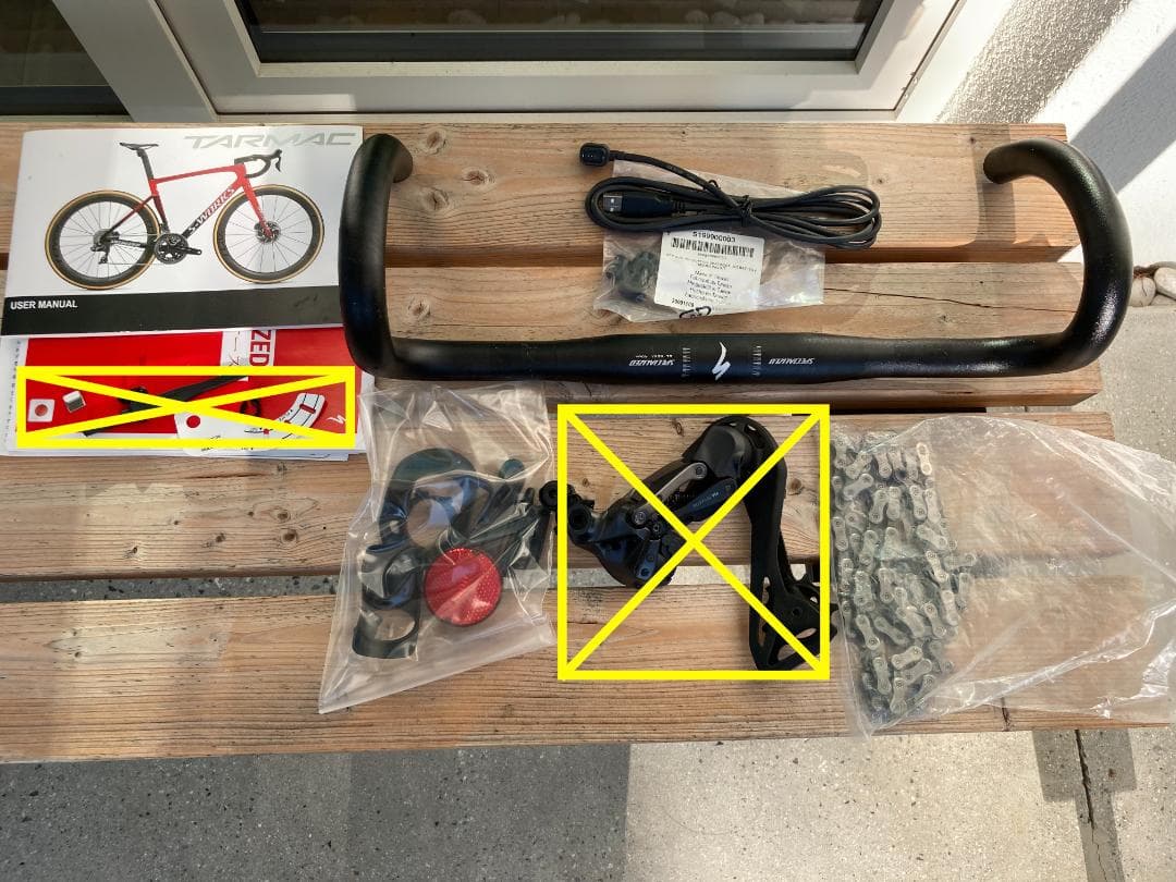 スペシャライズド Tarmac SL7 52 フレーム STIレバー