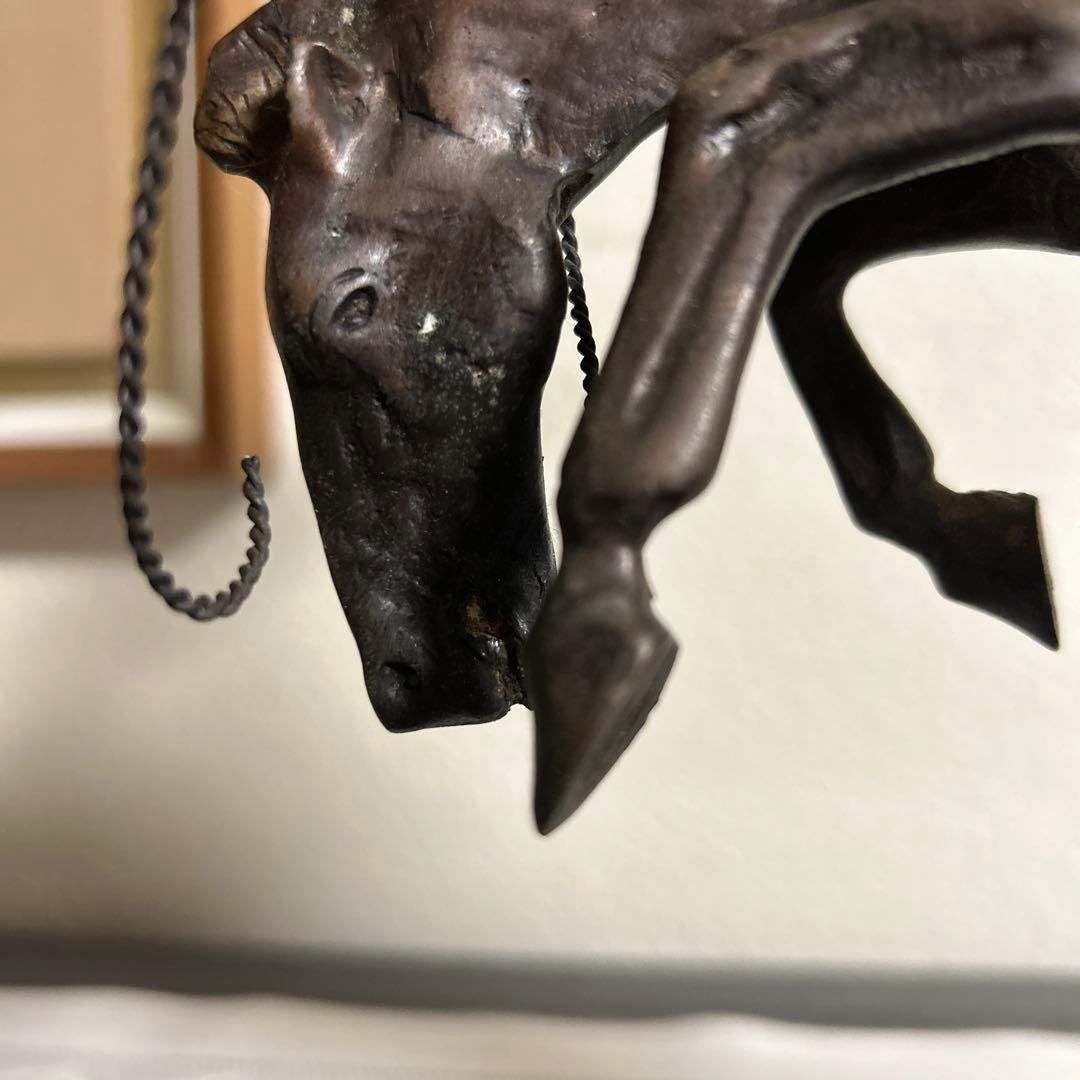 BRONCO BUSTER アンティークブロンズ像