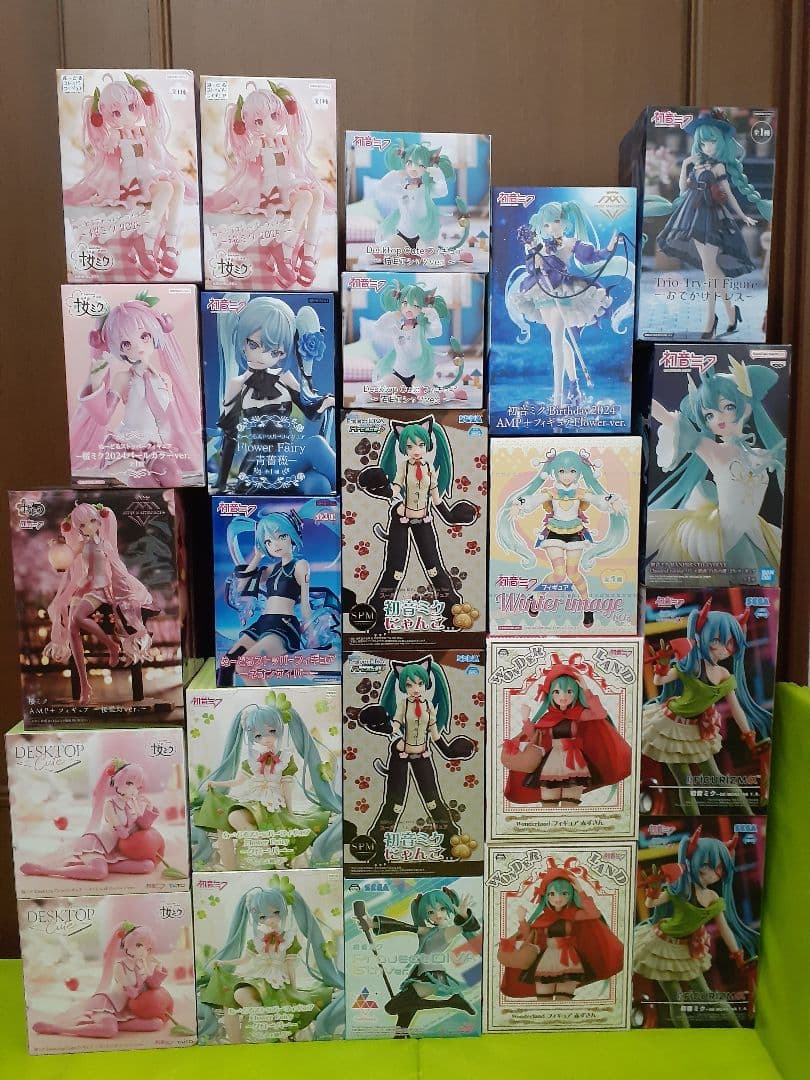 初音ミク桜ミクフィギュアまとめ売りセット