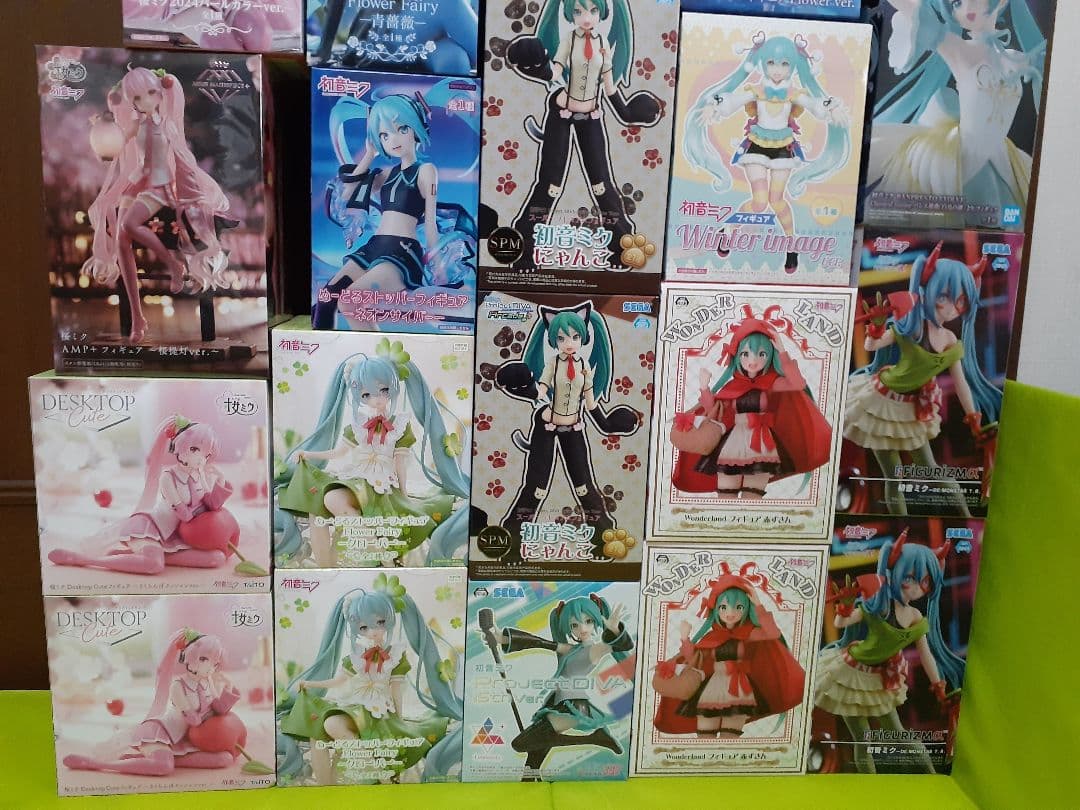 初音ミク桜ミクフィギュアまとめ売りセット
