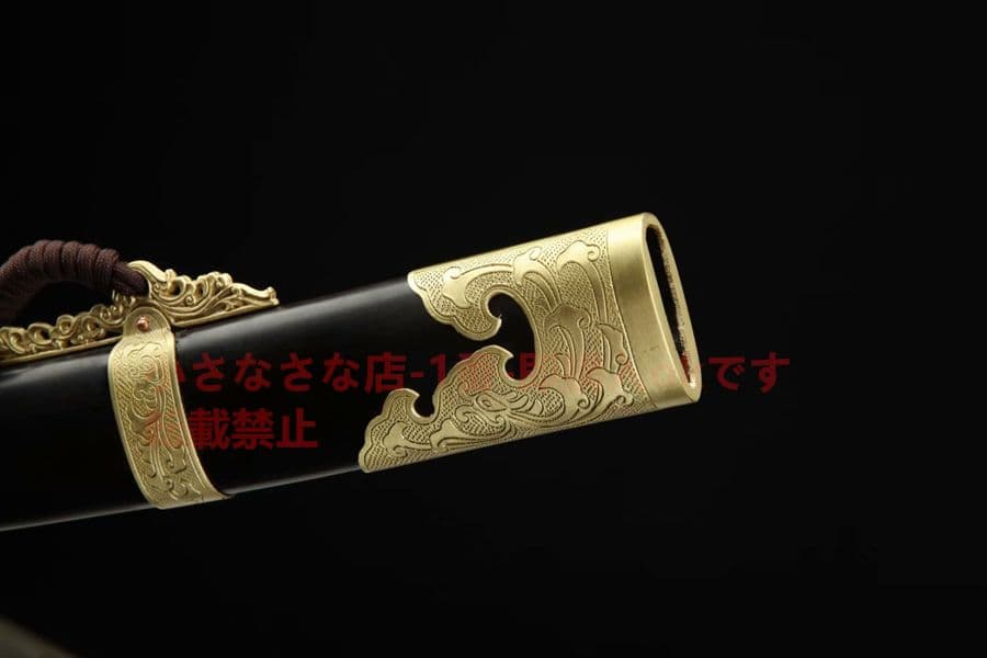 手動点花包銅清刀 武具　刀装具　日本刀　模造刀   居合刀 清腰刀