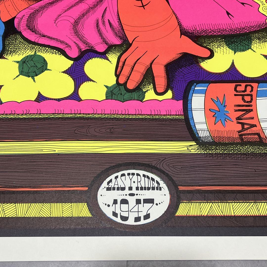 70s ブラックライトポスター ポパイ オリーブ