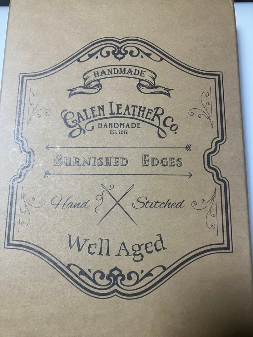 GALEN LEATHER ガレンレザー　ペンケース　12本　CHブラウン