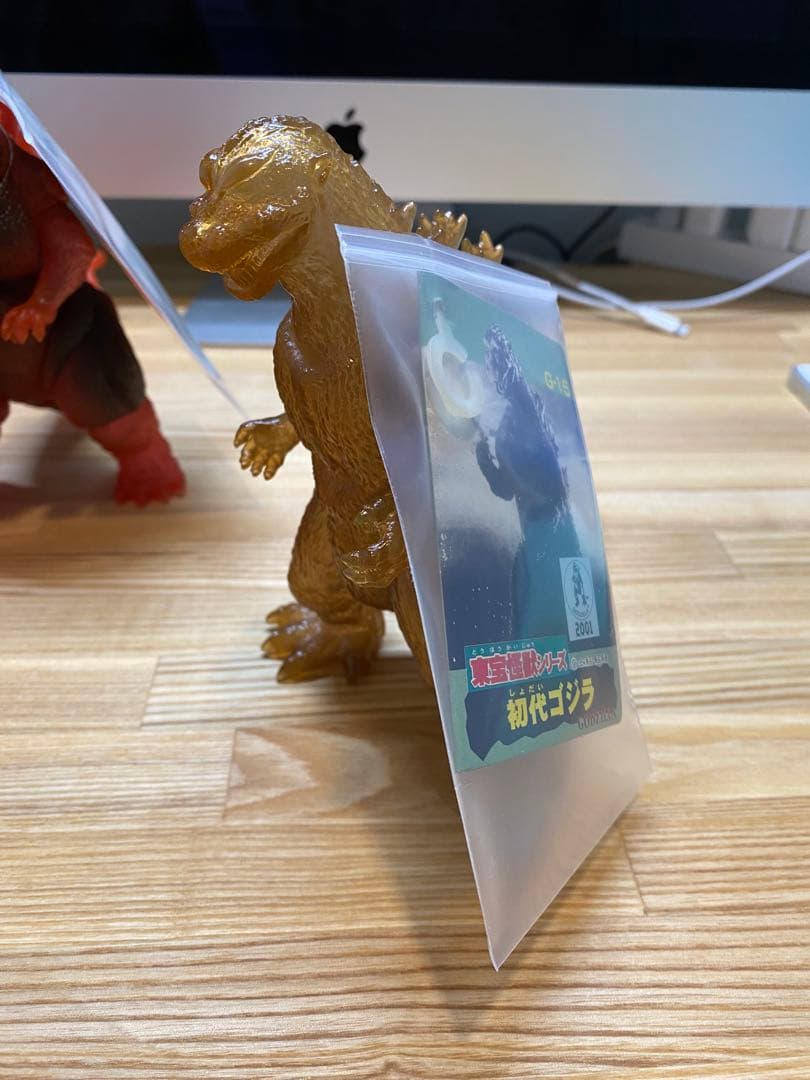 BANDAIミュージアム限定　ゴジラ　ソフビセット　タグ付き