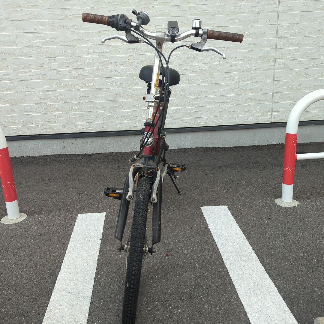 ジープ　JEEPSTER 折り畳み自転車　ショック付き　現状車