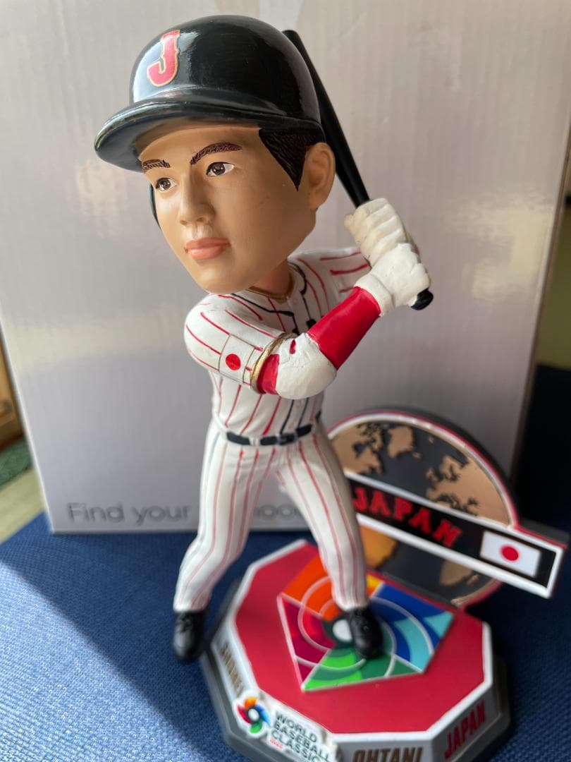 360個限定版！大谷翔平2023 WBC公式日本代表ボブルヘッド人形