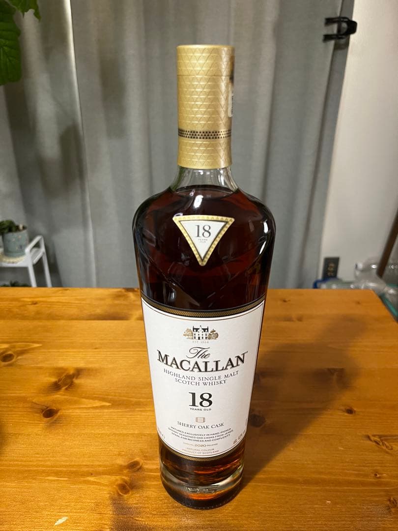 The Macallan 18年 シェリーオーク 700ml 2020年