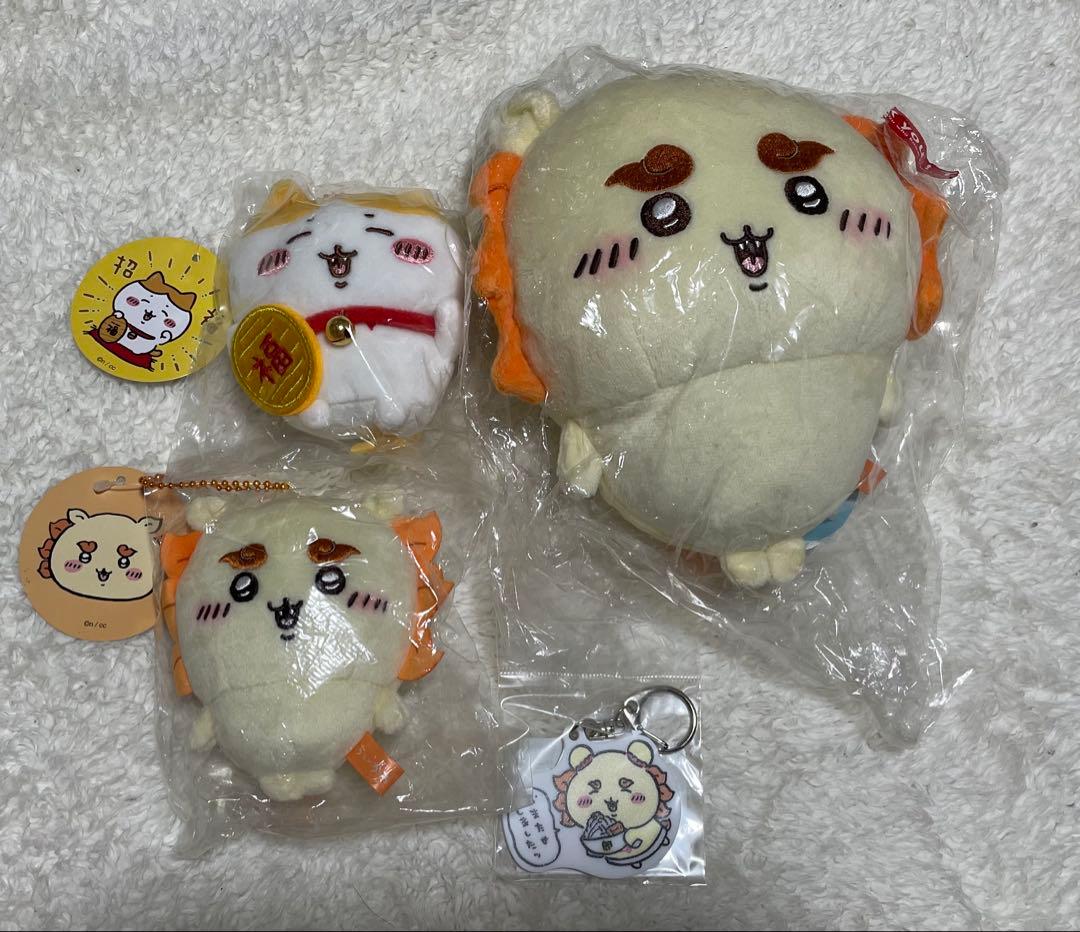 ちいかわ 招福 ハチワレ マスコット 招き猫 まねき猫 まねきねこ ぬいぐるみ