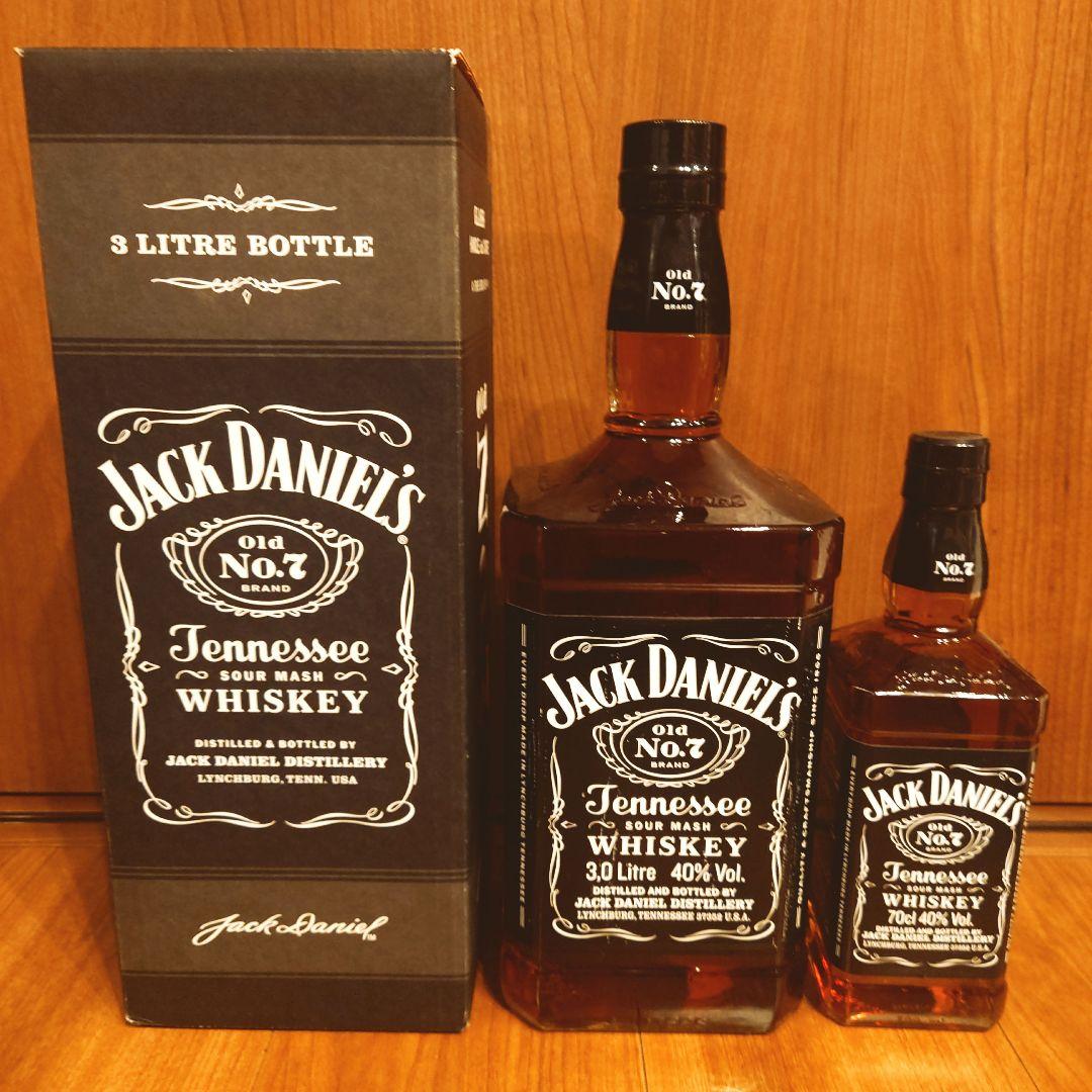 レア★終売品 未開封 ジャックダニエル OldNo.7 3000ml ウイスキー