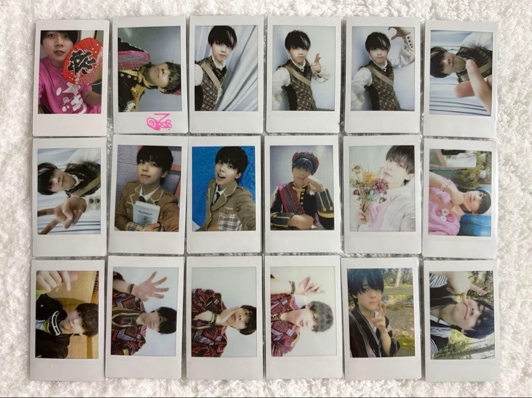 パンダドラゴン なぎ チェキ＆トレカ、缶バッジセット