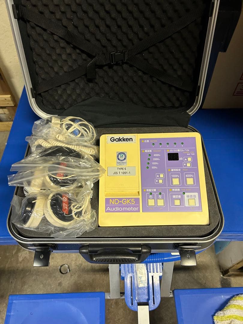 Gakken Audio meter NG-GK5 TYPE5 聴覚検査