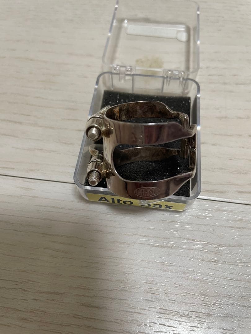 ハリソン アルトサックス リガチャー スターリングシルバー[A3]