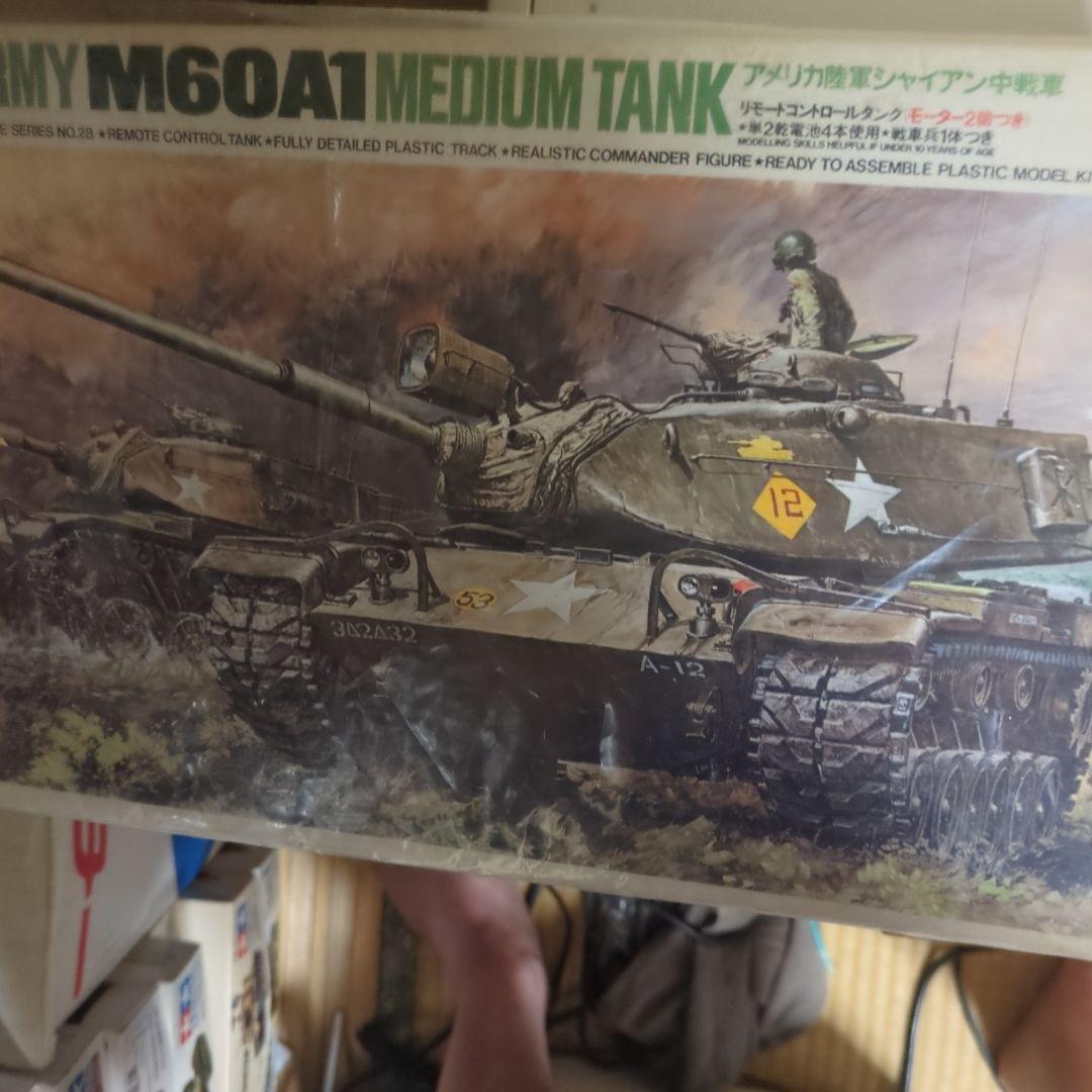 TAMIYA M60A1 MEDIUM TANK 1/35リモコン