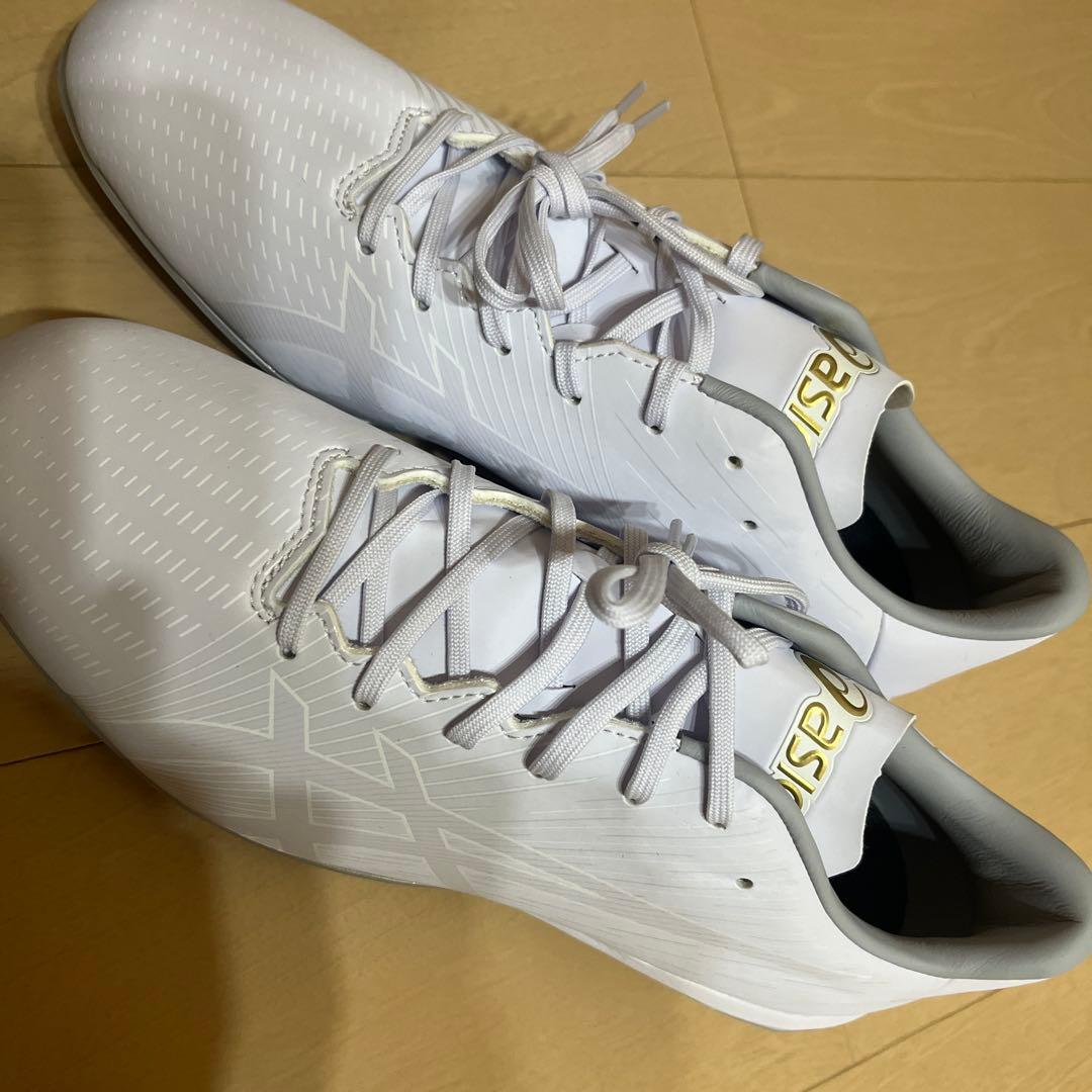 asics Dストレージ ホワイト スパイク