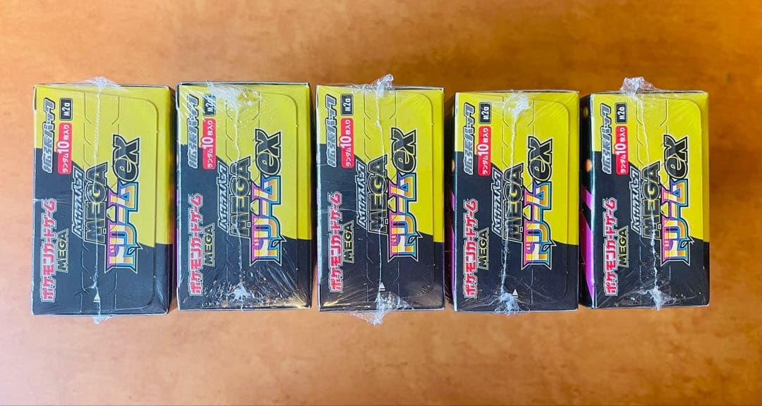 【新品未開封】ポケモンカード MEGAドリームEX 5BOX シュリンク付き