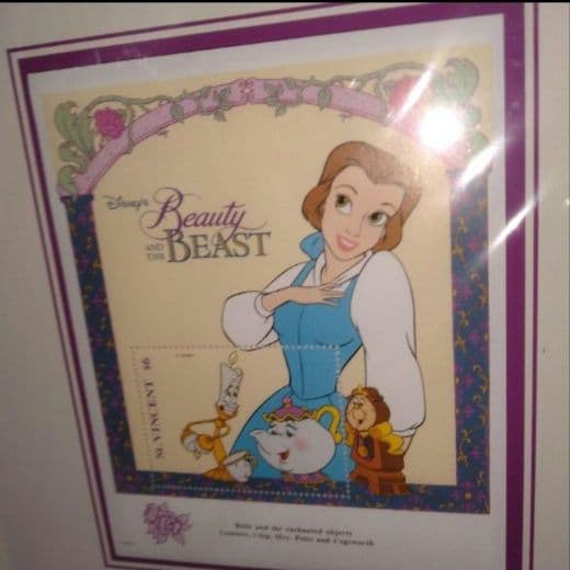 ディズニースタンプギャラリー　美女と野獣　世界で115枚限定