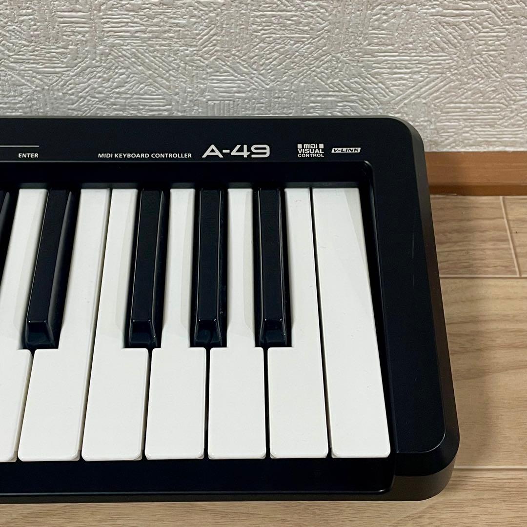 Roland A-49 MIDIキーボード（ダンパーペダル付き）
