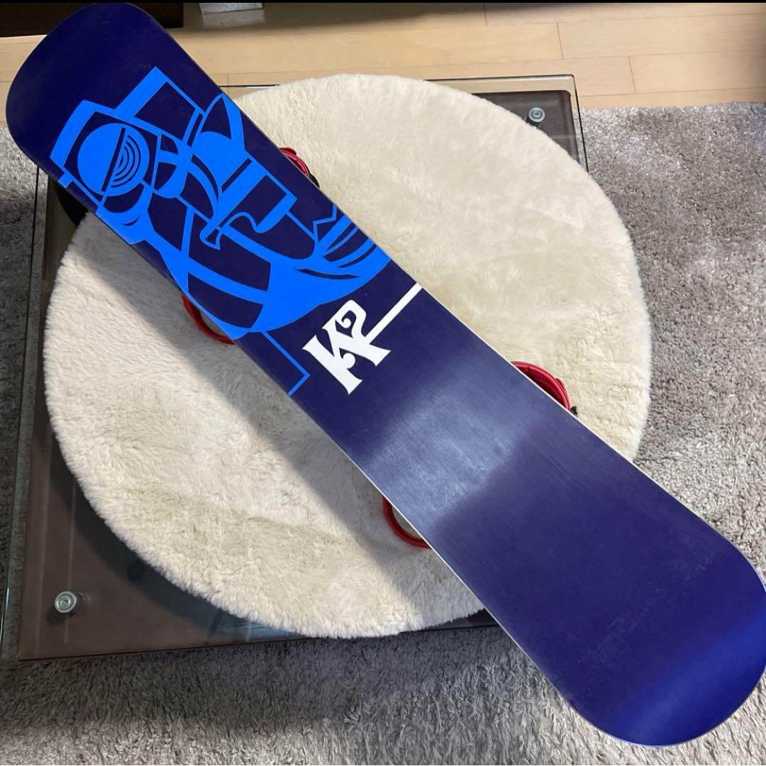 スノーボードK2×MEPPELIN MINI137cm×BURTONビンディング