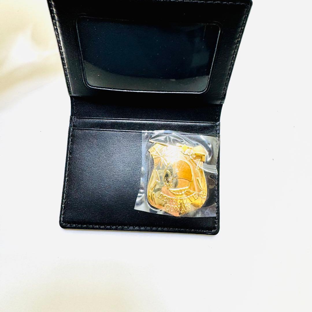 ★未使用★ サンデープレミアムSHOP 名探偵コナン 本革パスケース 赤井秀一