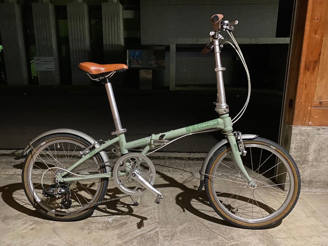 ダホン折り畳み自転車ボードウォークD7 DAHONBoardwalk使用3回備品