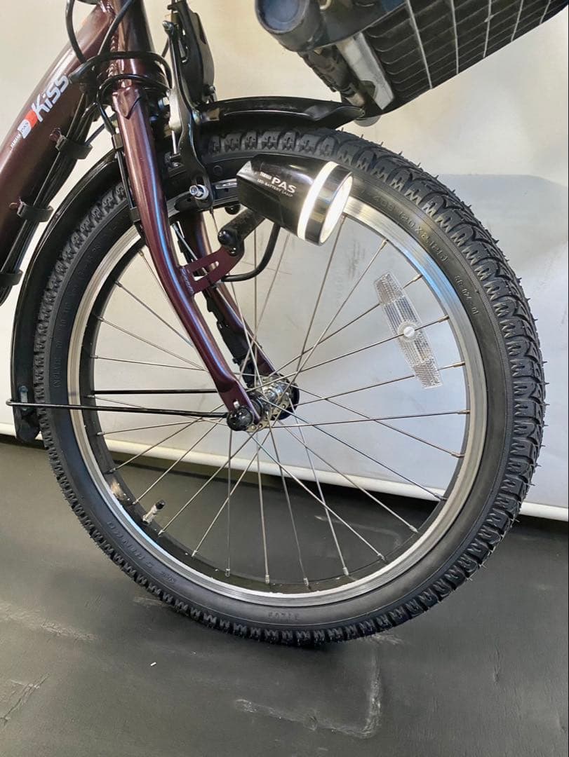 1年保証 送料無料　ヤマハ　パスキッス　20インチ 子供乗せ　電動アシスト自転車