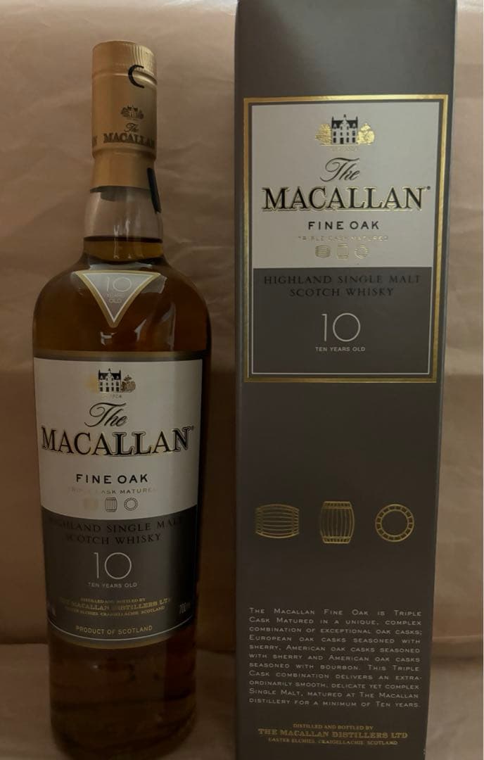 マッカラン　10年、マッカラン　10年　ファインオーク