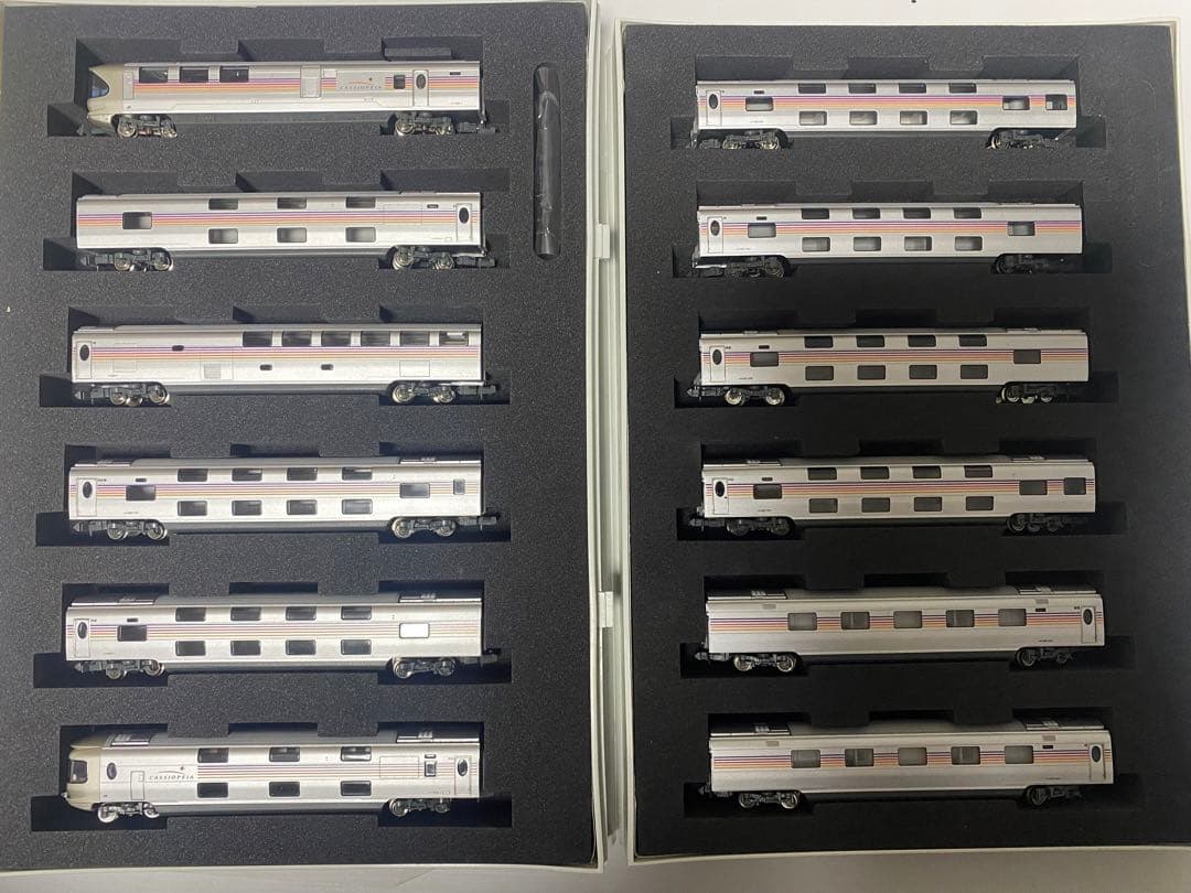 初回限定品　TOMIX 92717 92718 E26系　寝台特急　カシオペア