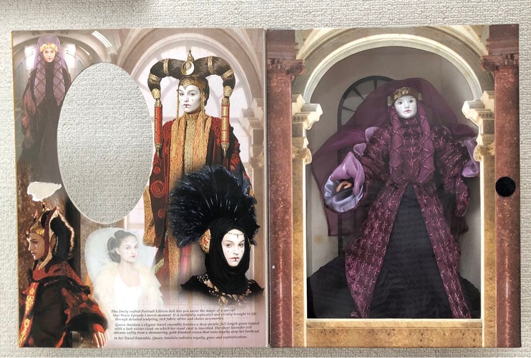 さらにお値下げ。スターウォーズ　ep1 クィーンアミダラ　ドール4体セット