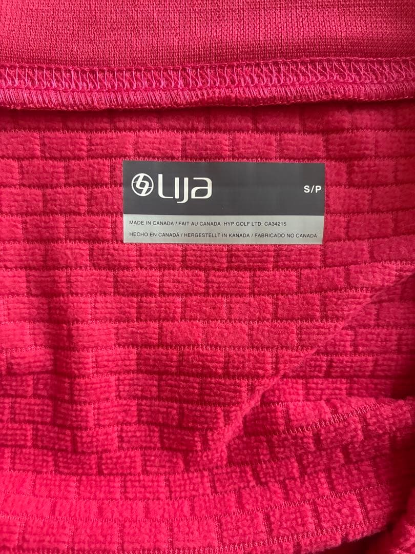 lija ハーフジップ アウター