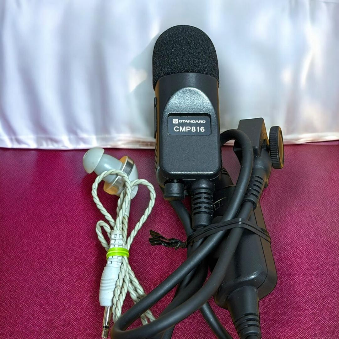 ☆美品 スタンダード CMP816 タイピン型マイク&イヤホン