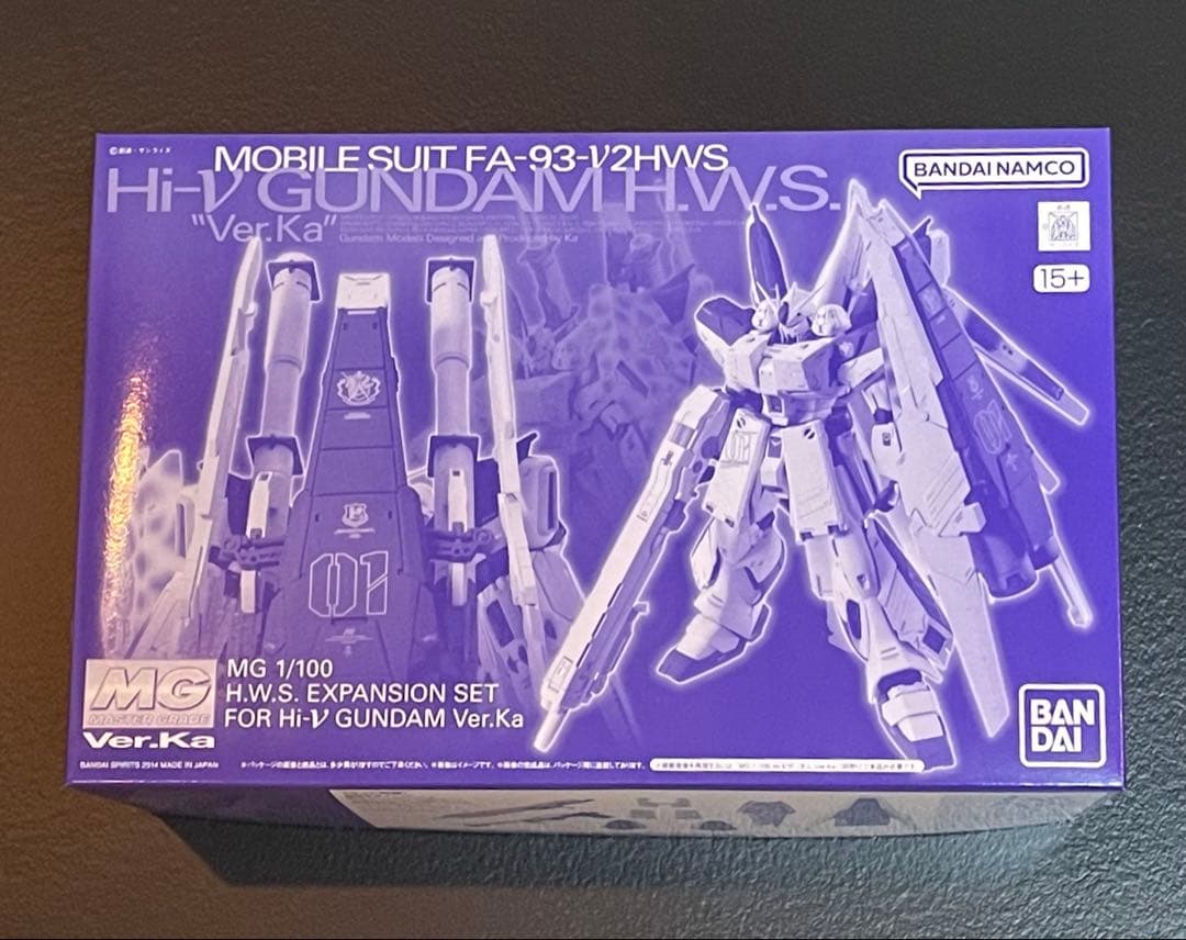 ＭＧ 1/100 Ｈｉ-νガンダムＶｅｒ.Ｋa & ＨＷＳ拡張セット 2点セット