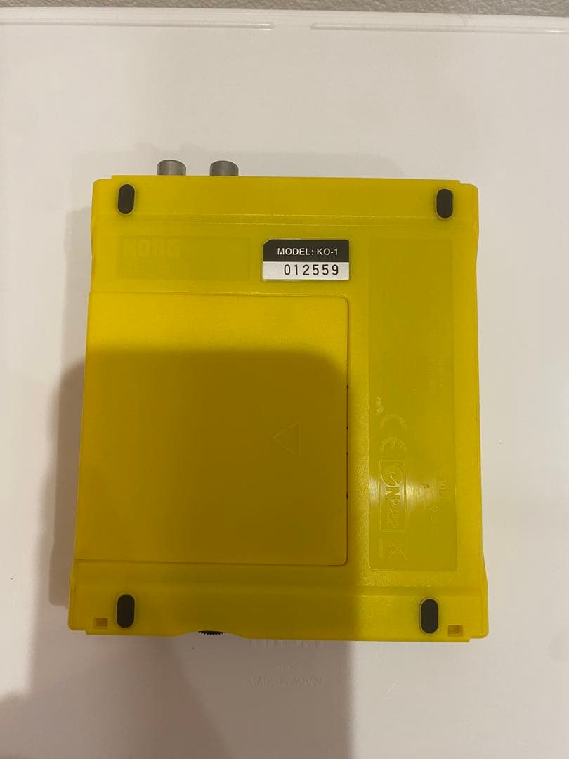 KORG KAOSSILATOR KO-1 シルバー/イエロー　ACアダプター
