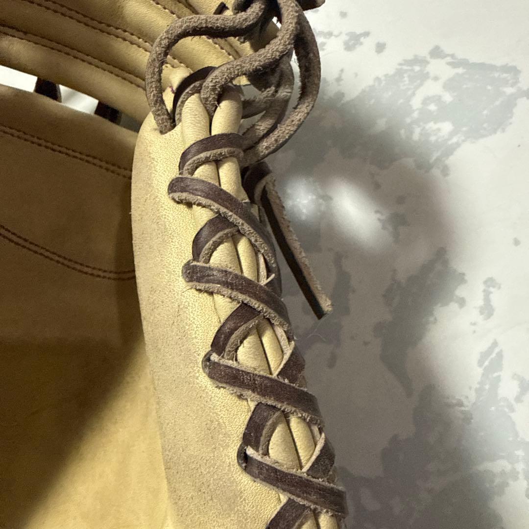 要ミット 軟式用キャッチャーミット　限定キャメルカラー(袋付き)　※値下げ不可