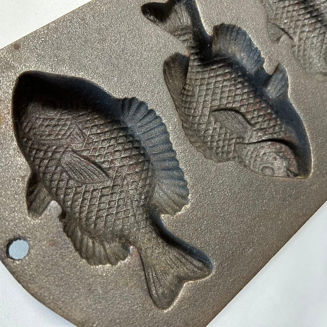 レア[新品未使用] ヴィンテージ　ロッジLODGE 魚型焼き機