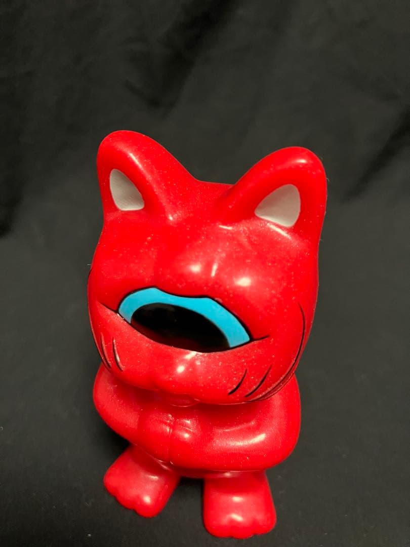 REALHEAD リアルヘッド フォーチュンキッド 赤ラメ成形