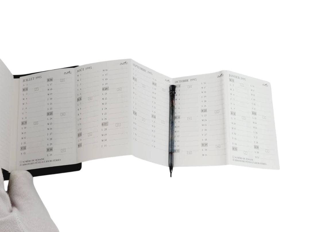 HERMES エルメス アジェンダPM Y/Z 手帳 メモ帳 アドレス帳付き