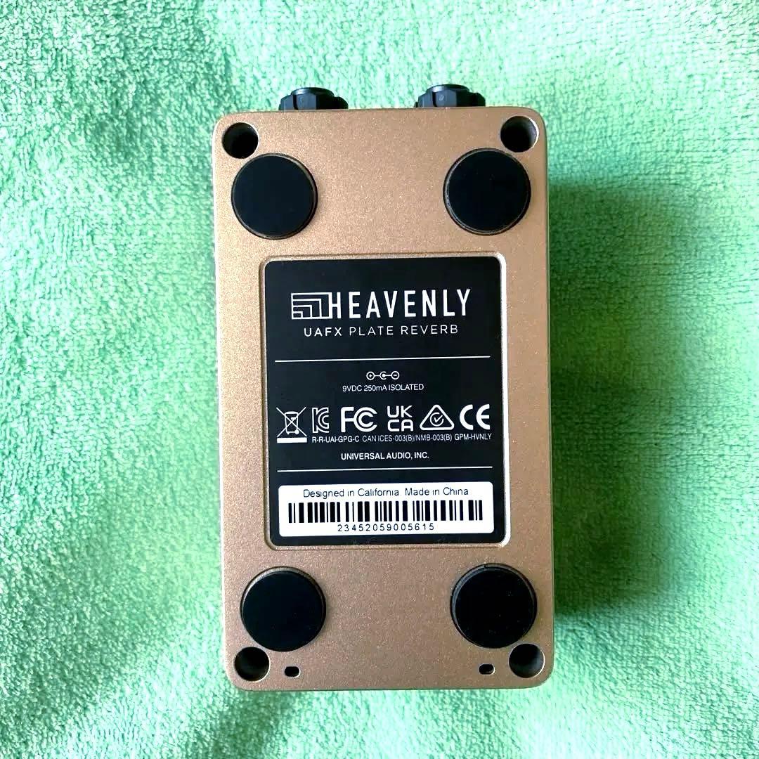 UNIVERSAL AUDIO UAFX Heavenly Plate リバーブ