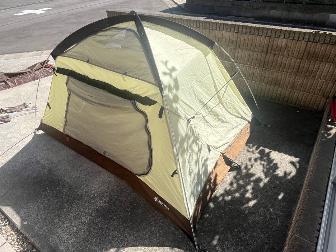 中古美品！ peakアメニティドームs グランドシートセット