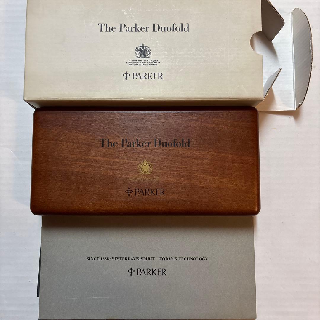 Parker Duofold ボールペン、シャープペンシルセット