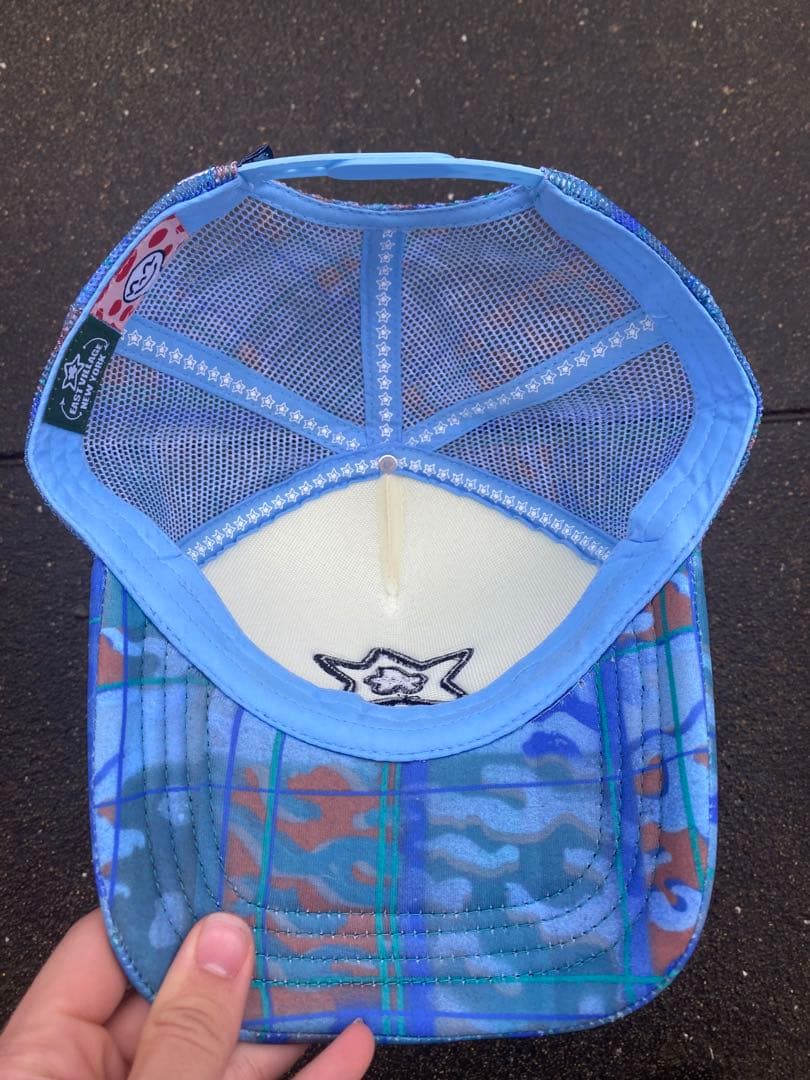 最安値！！スターチームキャップ青