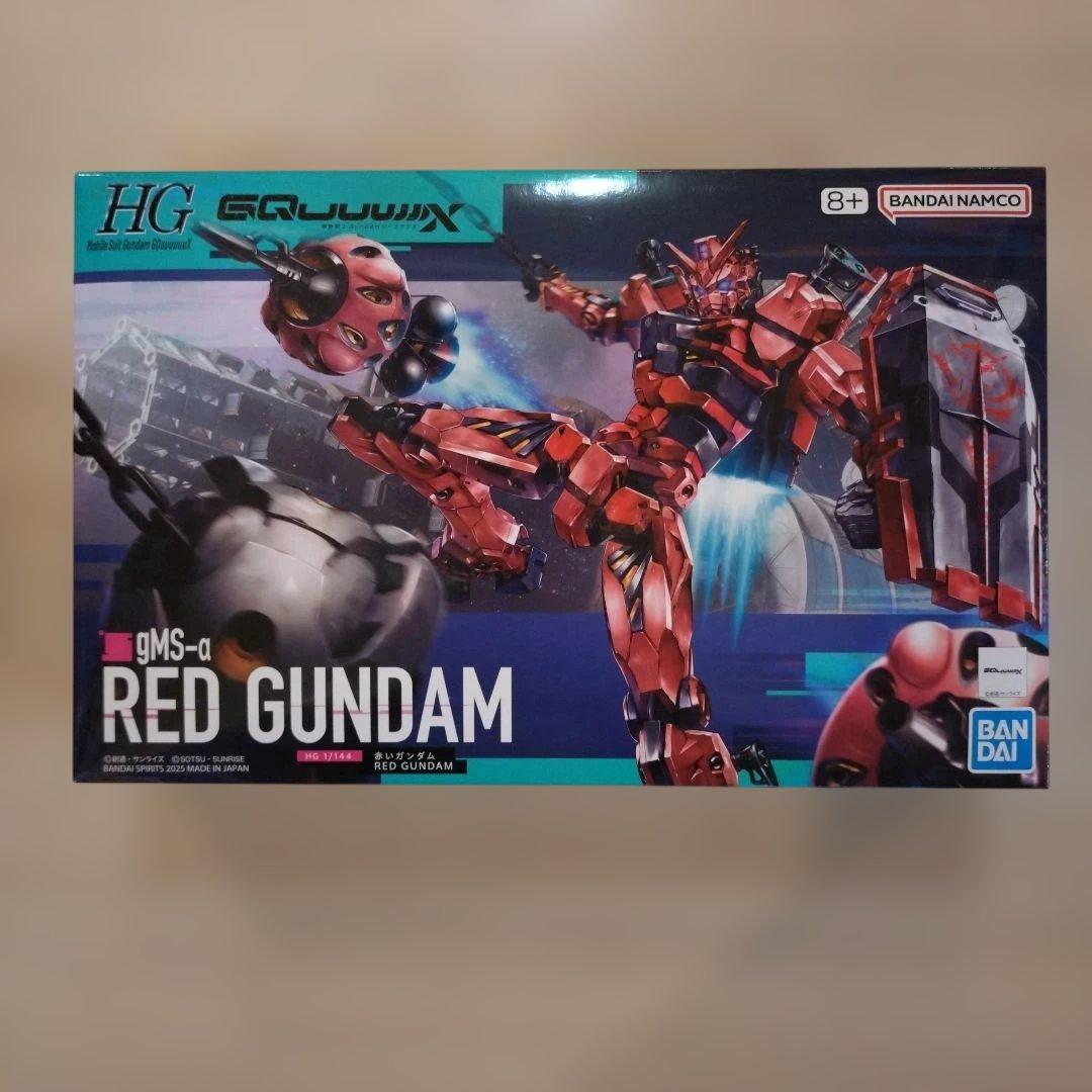 シャリア専用リック・ドム(GQ) + 赤いガンダム 2つセット 未組立