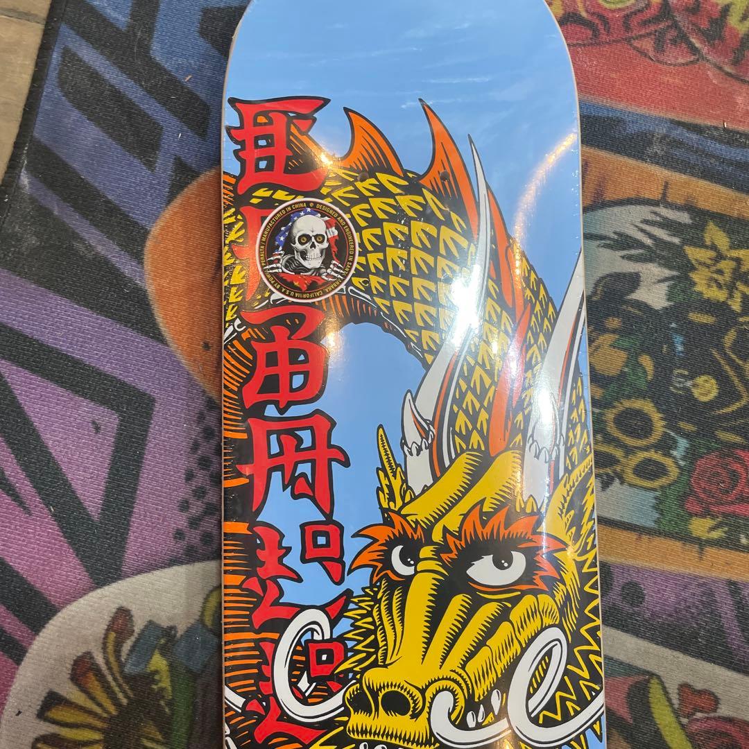 パウエルPowellドラゴンデザイン スケートボードデッキ