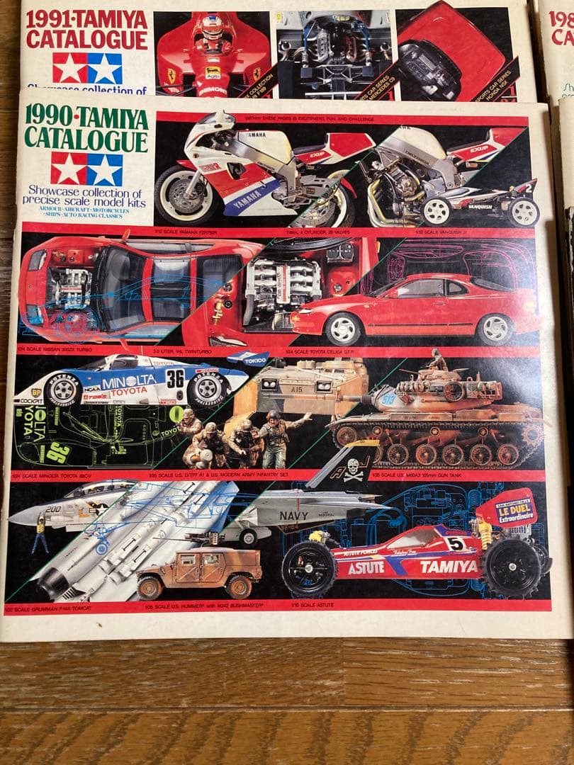 タミヤ総合カタログ TAMIYA CATALOGUE ‘70.’80.’90年代