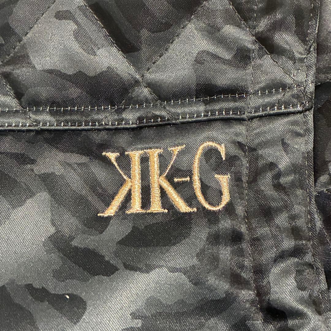 【ゴルファー必見】カールカナイ　中綿ジャケット ベスト2way XL 迷彩