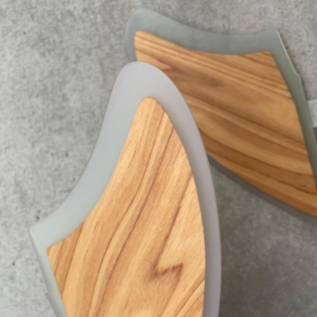 キールフィン　サーフィン　FCS2 フィッシュ　ツインフィン　ショートボード