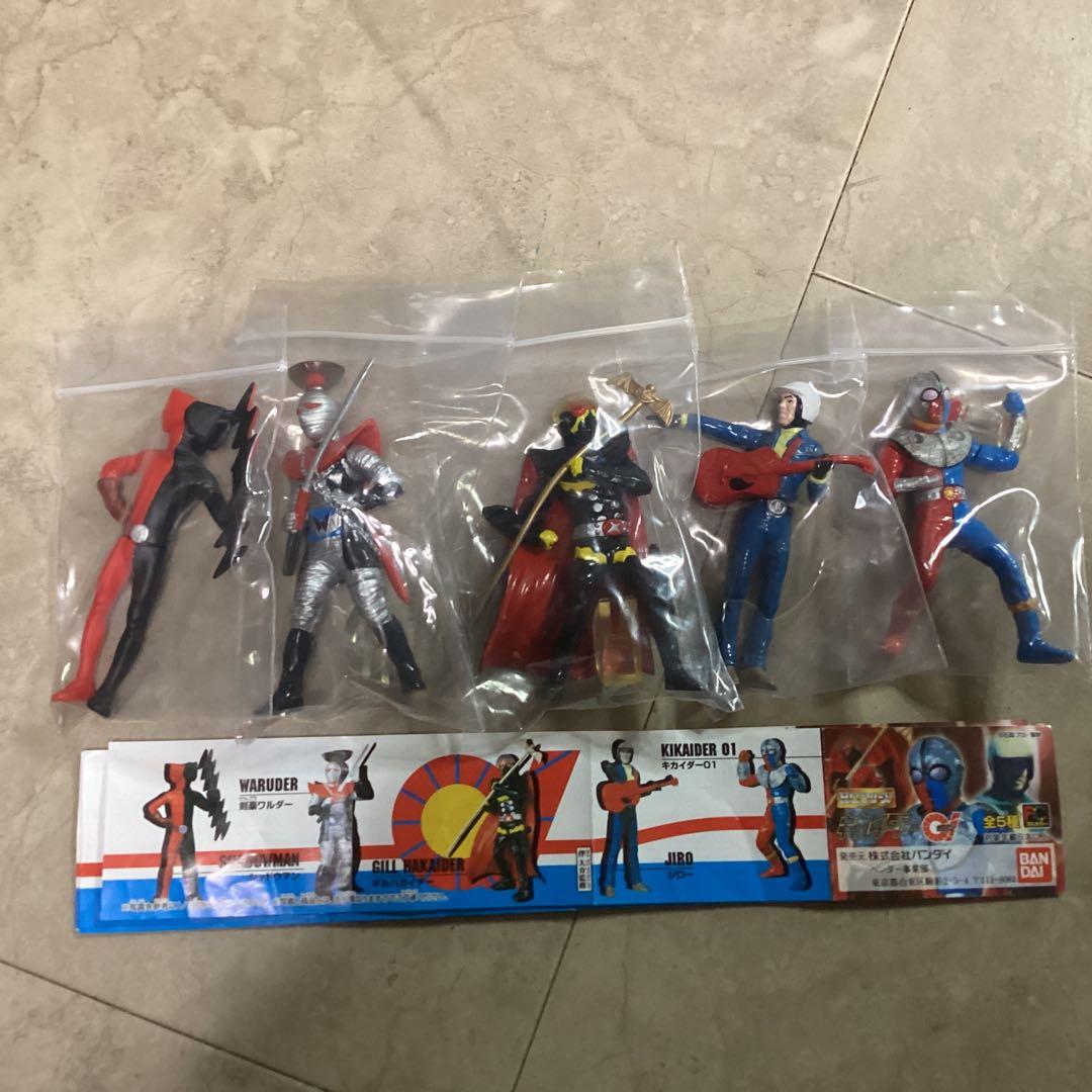 ガシャポン特撮系　7種（39体）セット