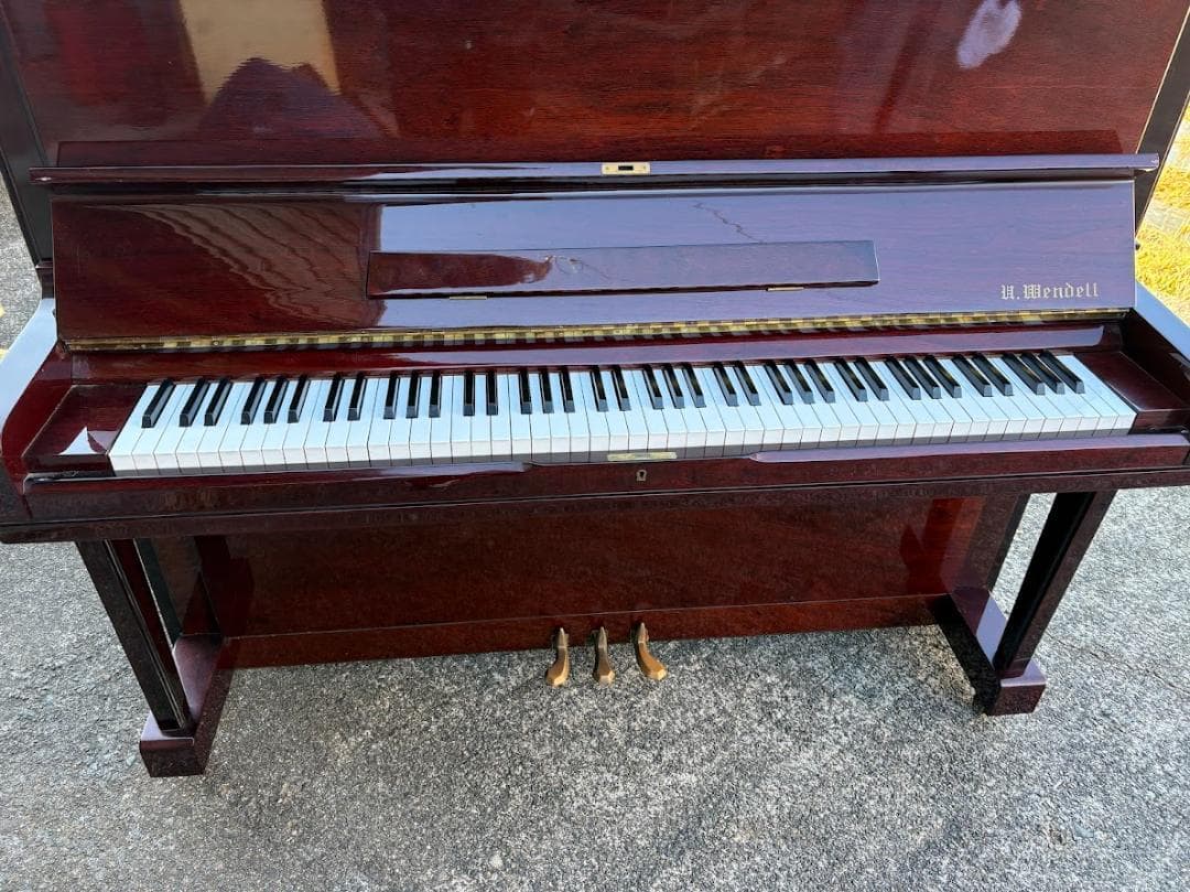 U.WENDELL アップライトピアノ 88鍵盤