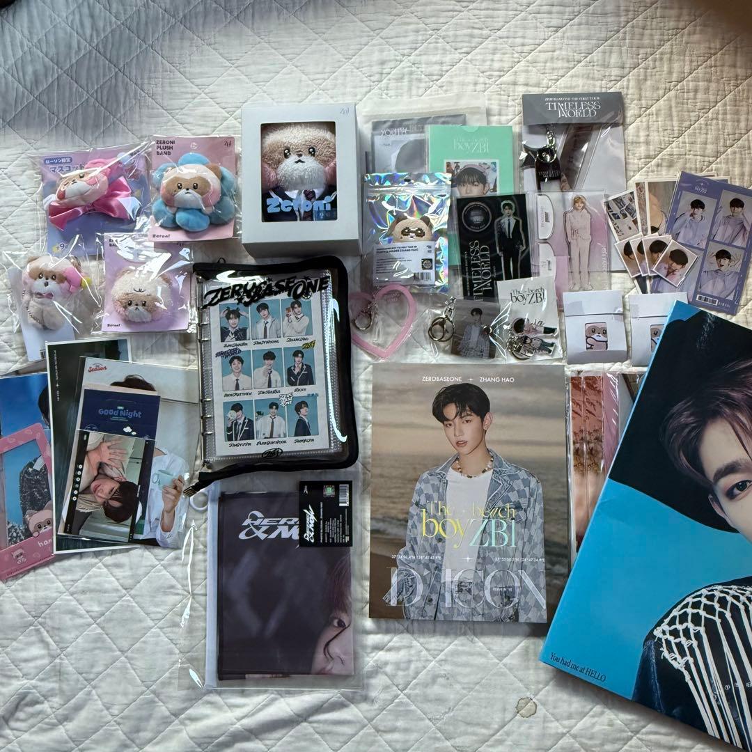 zb1 ゼベワン ハニニ ジャンハオ グッズまとめ売り